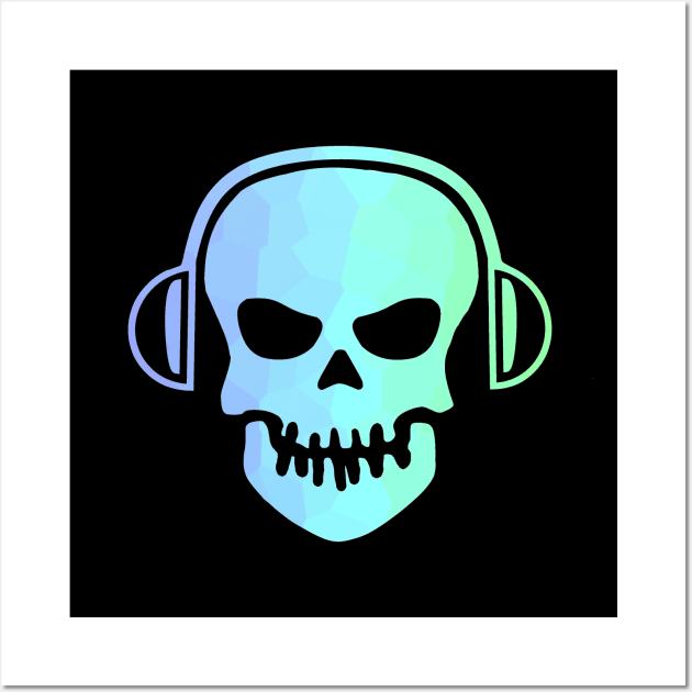 Skull and headphones sale